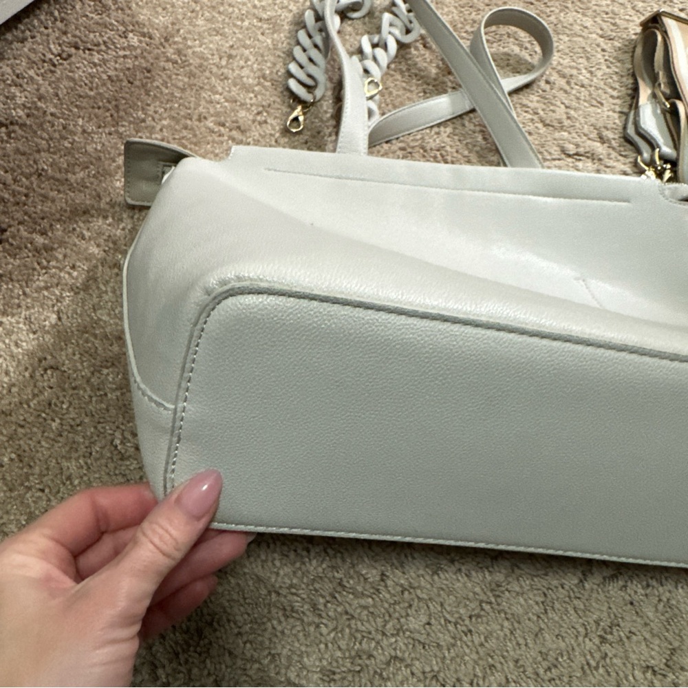 Valentino by Mario Valentino gray shoulder bag Authentic 🌟 - Picture 16 of 16